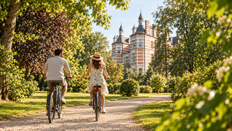 chateau fiets route Fietsen door het patrimonium - Afbeelding 1